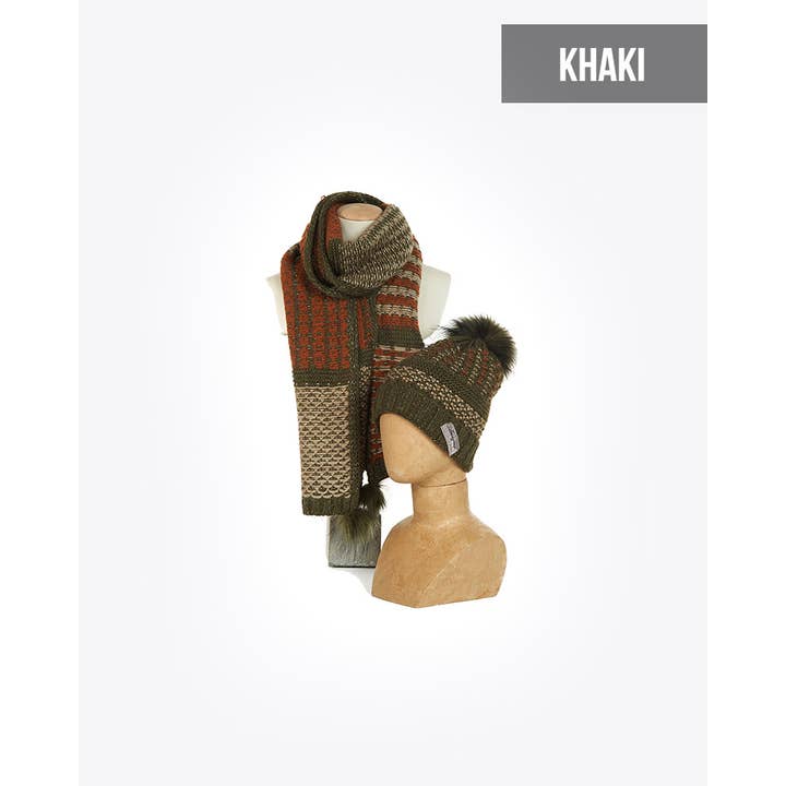 Fonem - Wholesale Beanie - Women's - Ensemble De 2 Pièces : Noir3