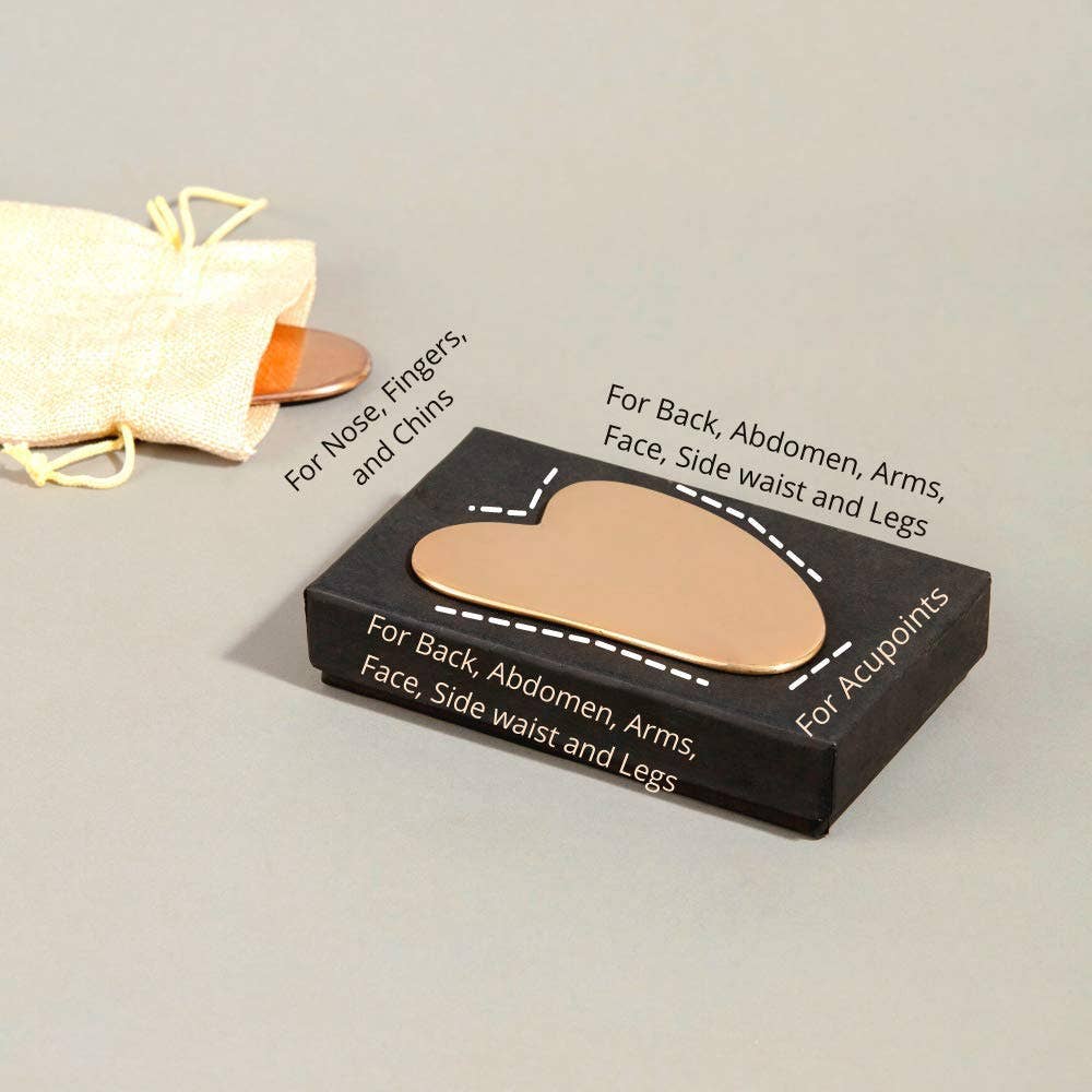El'Cobre-Ecozonelifestyle - Wholesale Gua Sha Tool - Kansa Gua Sha (Heart Shape)3