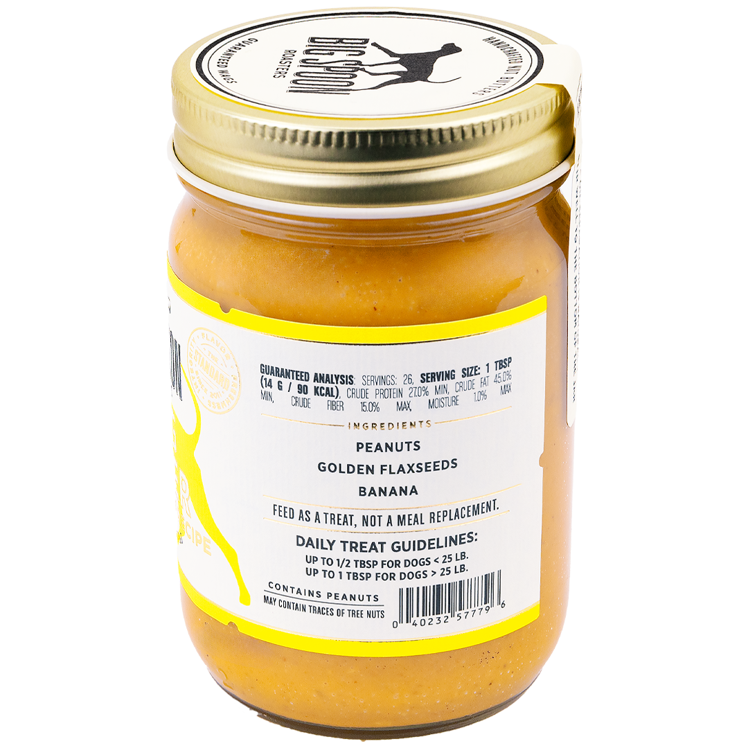 Big Spoon Roasters - Wholesale Pet Treats - Dog - Banana Flax Wag Butter1