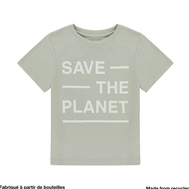 Slogan T-Shirt Grey for wholesale by 4kids