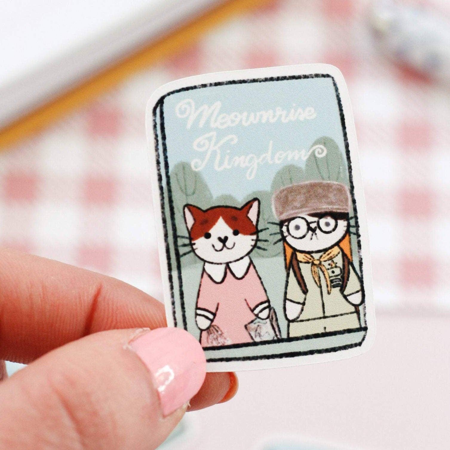 My Sweet Paper Card - Wholesale Sticker - Meownrise Kingdom - Cat stickers4