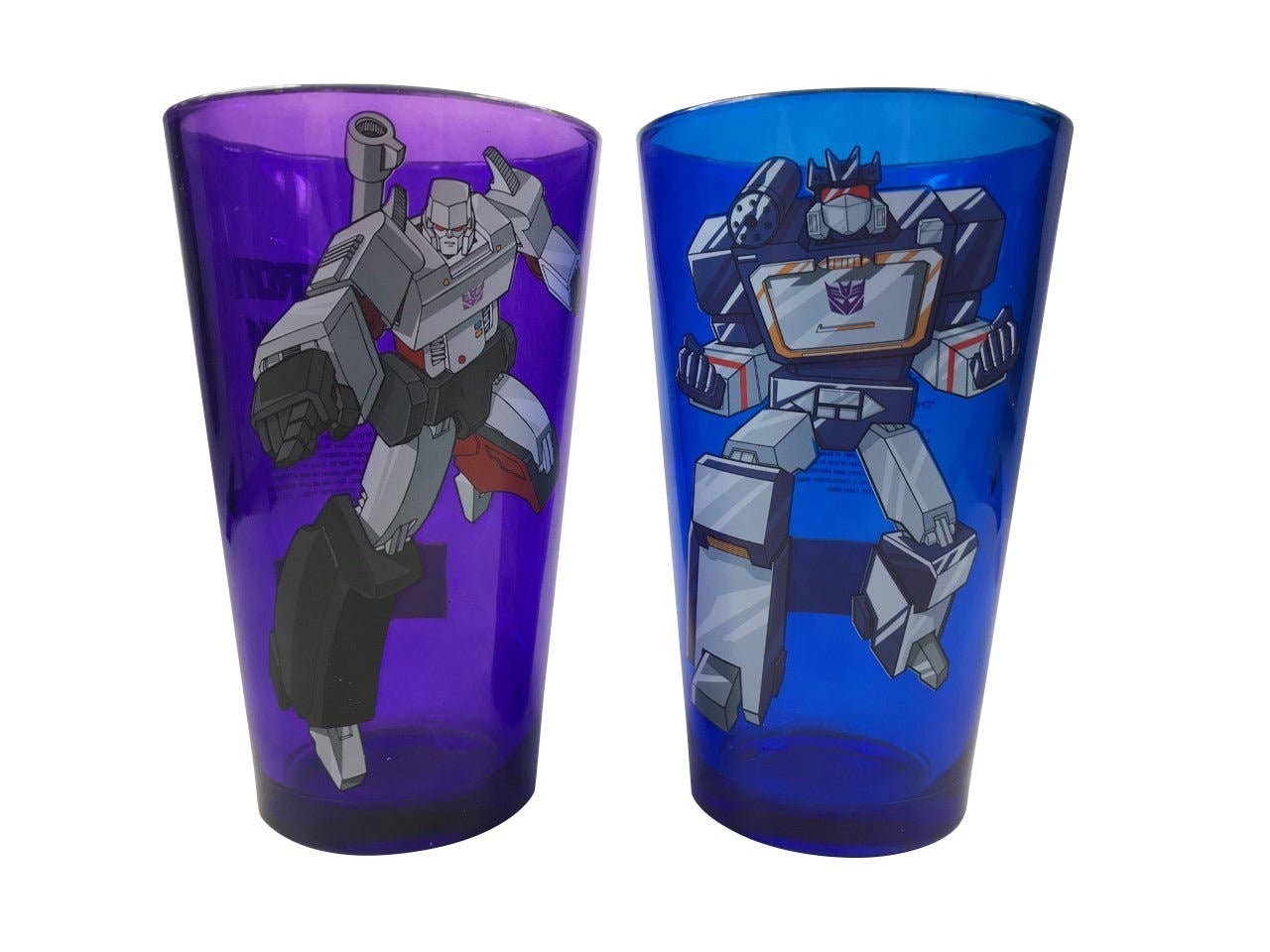 Fundom - Wholesale Beer Glass/Mug - Transformers Decepticons Megatron And Soundwave 2 pack Pint Glass Set0