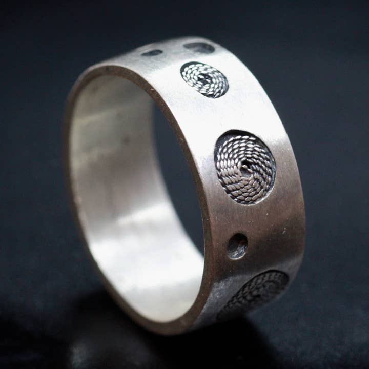 Etcaetera Création - Vente Anneau/bague à empiler - Bague "Atomik"0