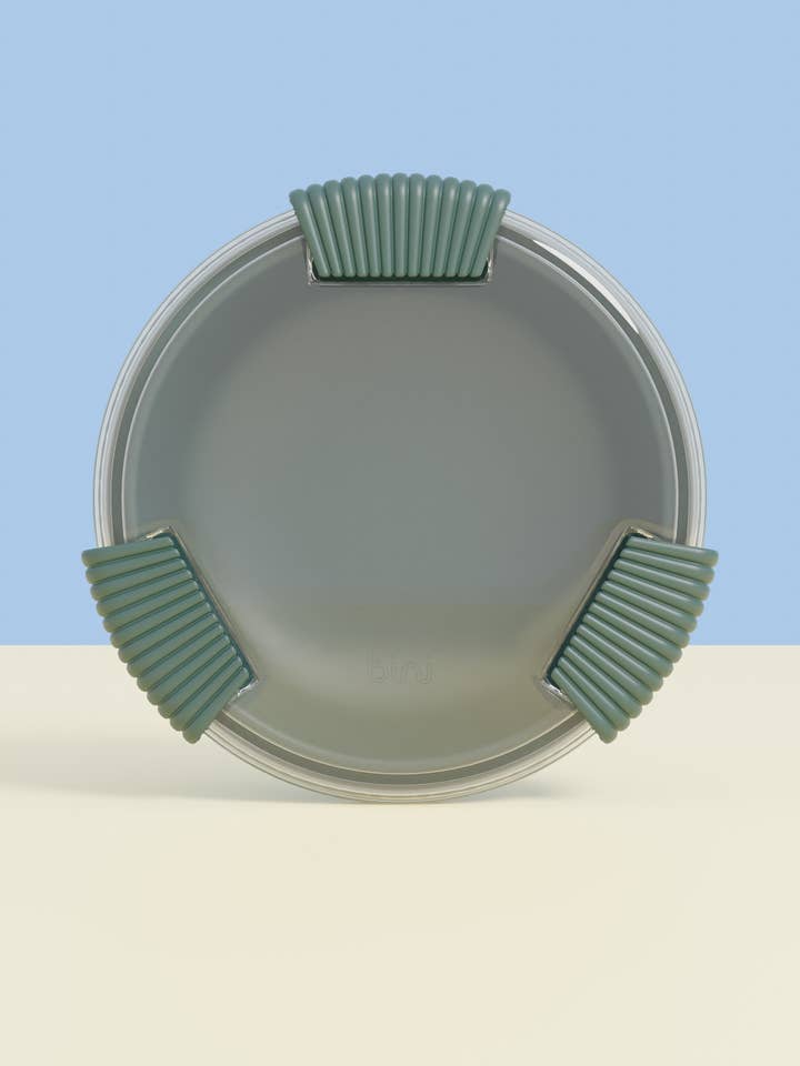 Binibox verde oscuro - fiambrera de material bio-basado para venta al por mayor de Bini