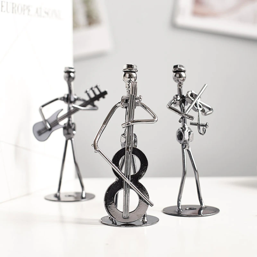 Moderny - Wholesale Decorative Figurine - Metal Musician Figurines2