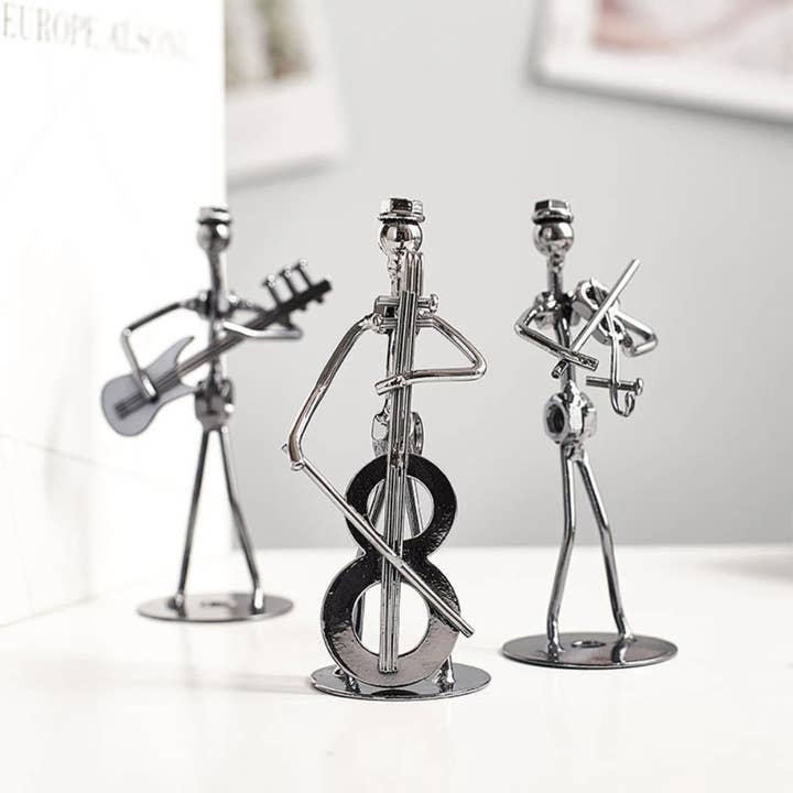 Moderny - Wholesale Decorative Figurine - Metal Musician Figurines2