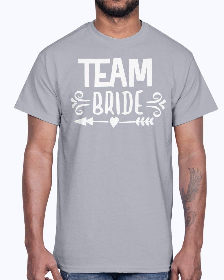 tshirt unlimited - Wholesale Screen printed t-shirt – Men′s - Team Bride - Bridal and Wedding- Cotton Tee