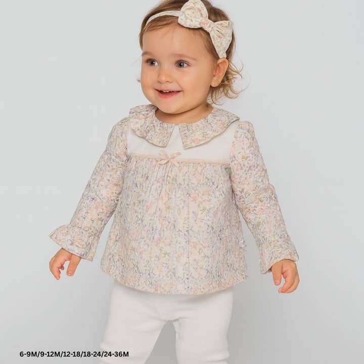 Baby Girl 3-Pcs Floral Outfit Set 6–24M |Top,Pants&Headband for wholesale by Omnis Pura