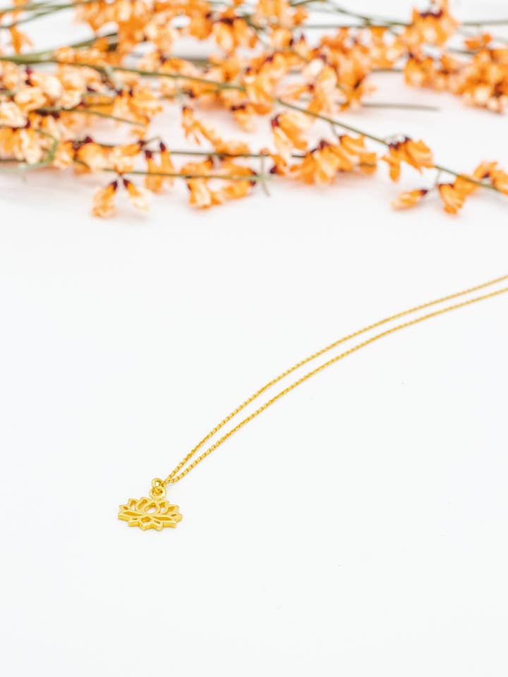 lotus halsketting voor wholesale door Nalina Wild