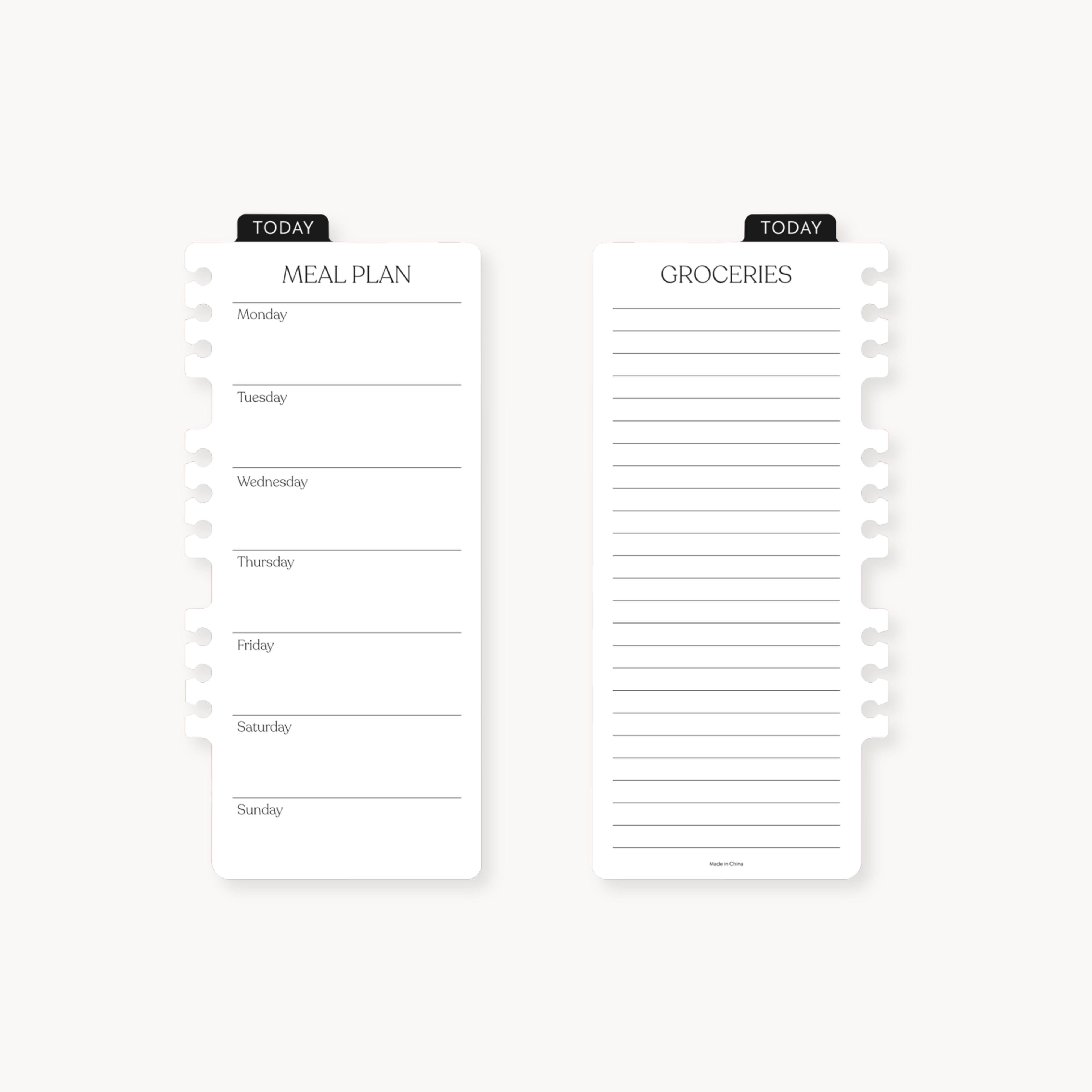 Elyse Breanne Design - Wholesale Planner - Droge wissen maaltijdplanner dashboard met clip3