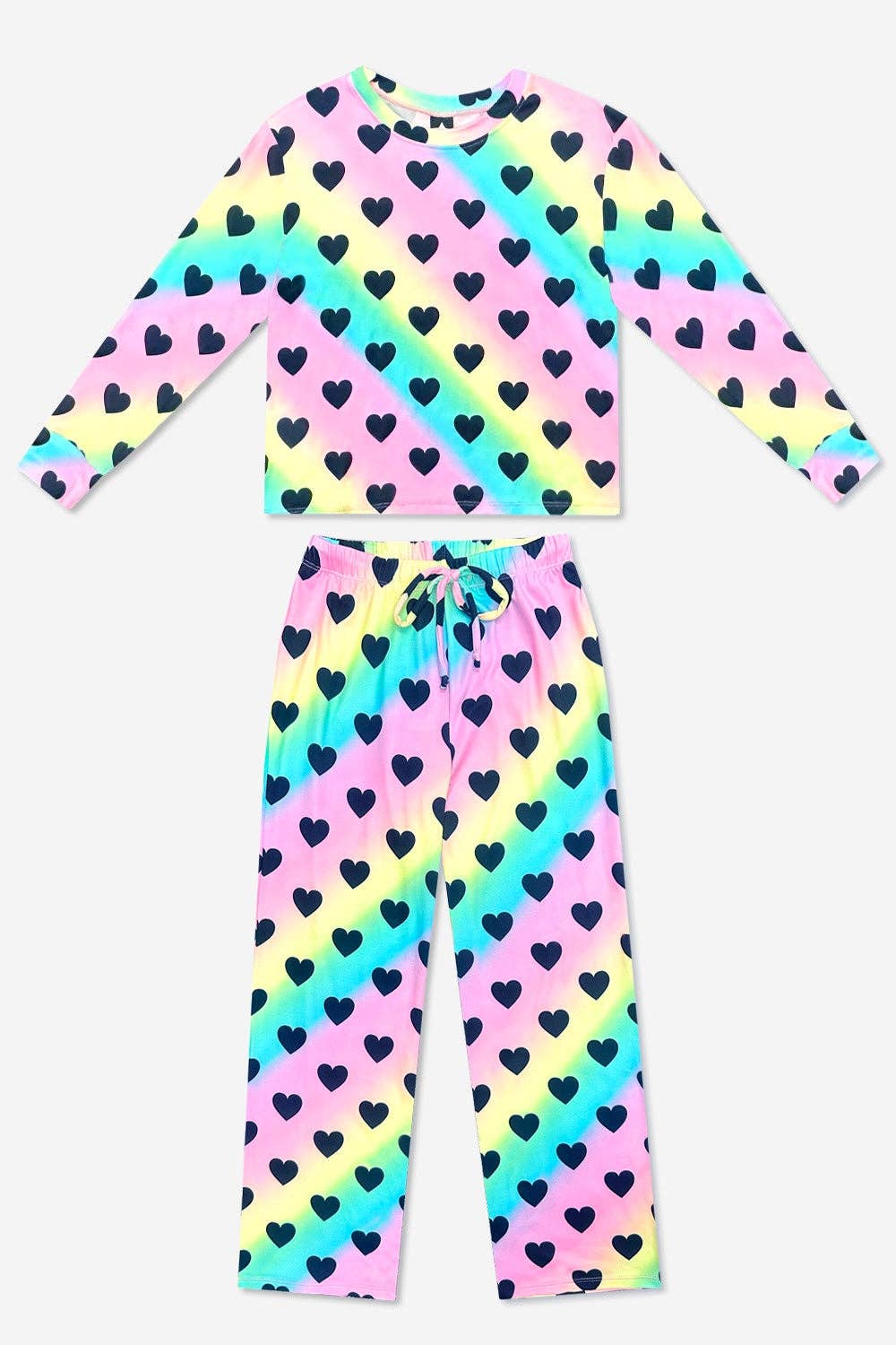 PixieLane - Vendita all'ingrosso Set loungewear - bambini - Pantaloni Easy Tee & Karate a manica lunga Simply Soft19