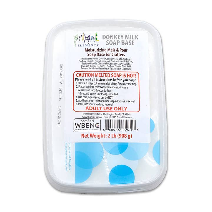 Eselmilch-Seifenbasis für den Großhandel von Primal Elements