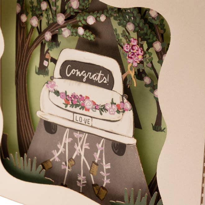 Make A Scene – Großhandel Hochzeitskarte – Pop-Up-Karte zur Hochzeit, mit Glückwunsch*