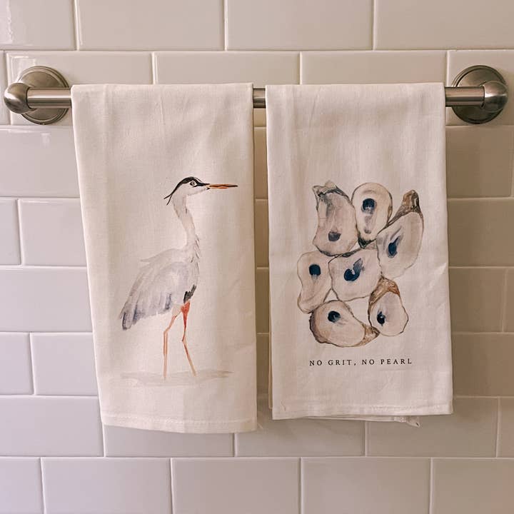 MALWEST design - Wholesale Tea Towel - Blue Heron Tea Towel4
