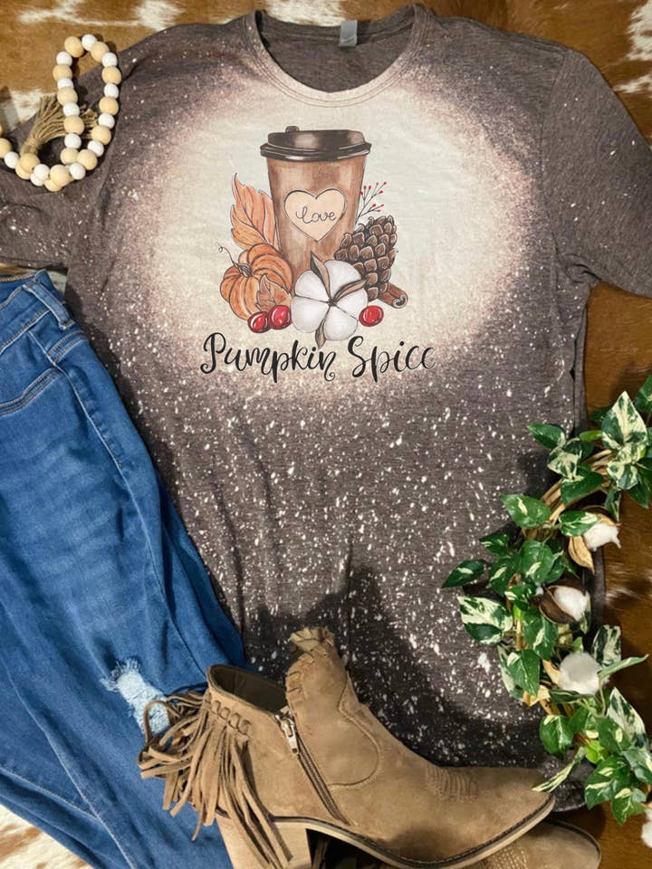 Camiseta Pumpkin Spice Fall para venta al por mayor de Cute As A Rustic Button