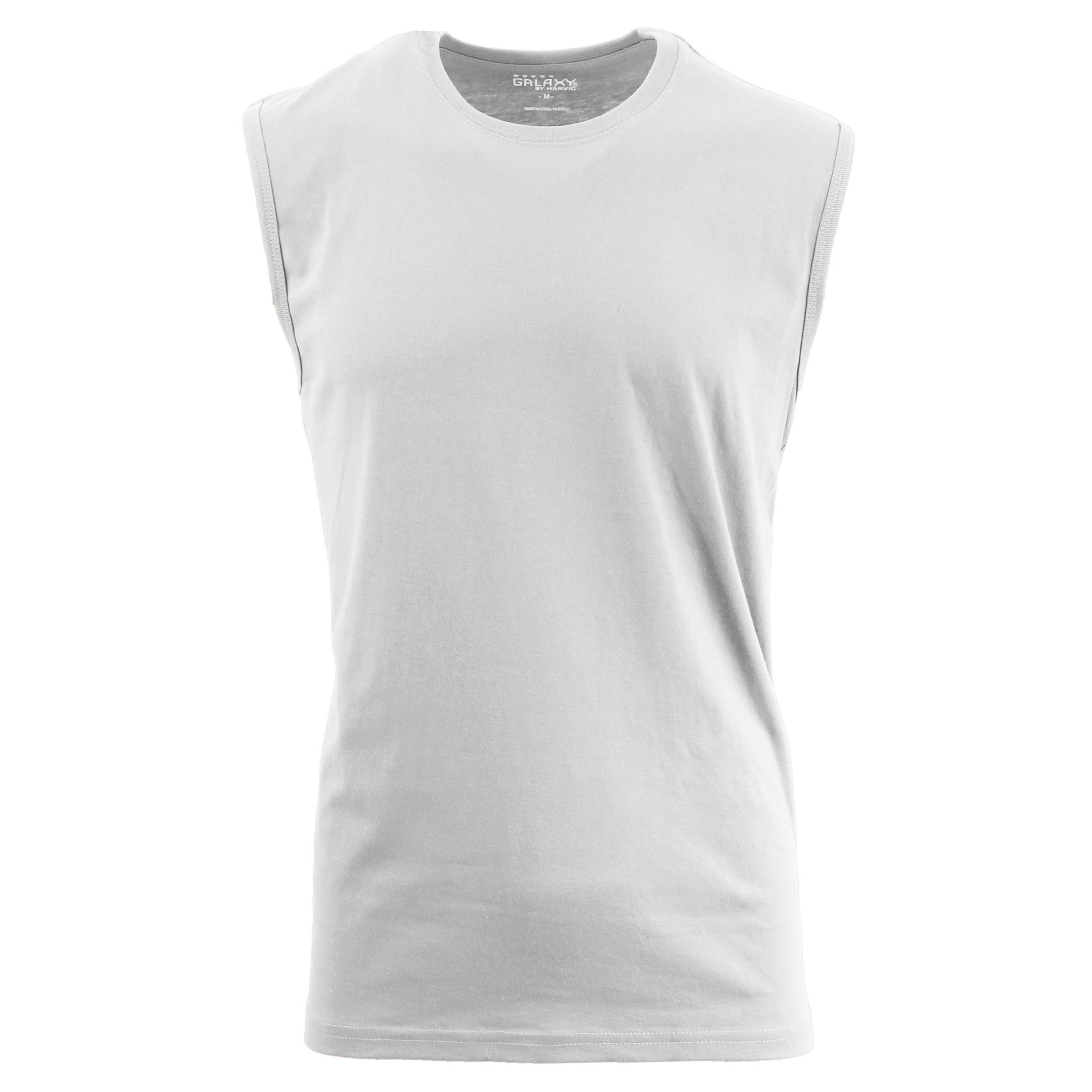 Galaxy By Harvic – wholesale Tank top – Men's – Men's Crew Neck Muscle Tank Tops4