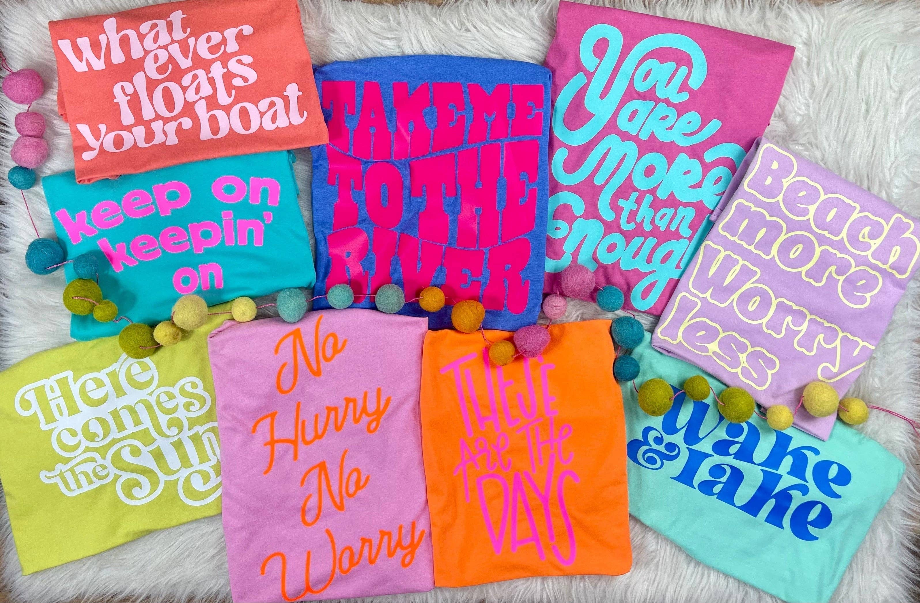 Branded Cotton - Wholesale Screen Printed T-Shirt - Women's - You Are More Than Enough Tee0