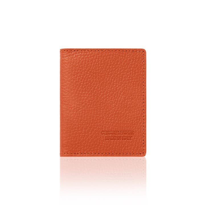 MONTTE DI JINNE - Wholesale Card Holder - Unisex - Italian Handmade Genuine Leather Bifold Cardholder1