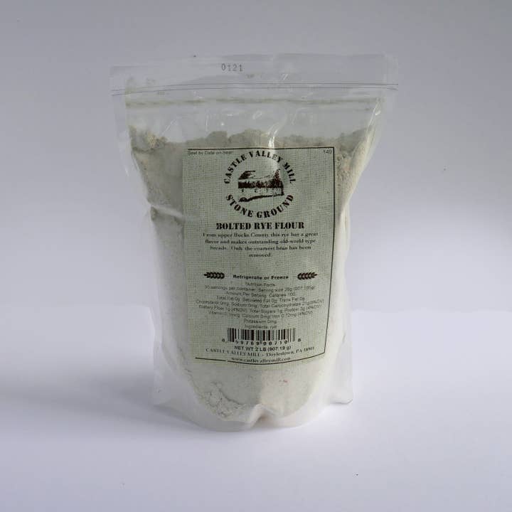 Castle Valley Mill - Wholesale Flour - 2lb Bolted Rye Flour1