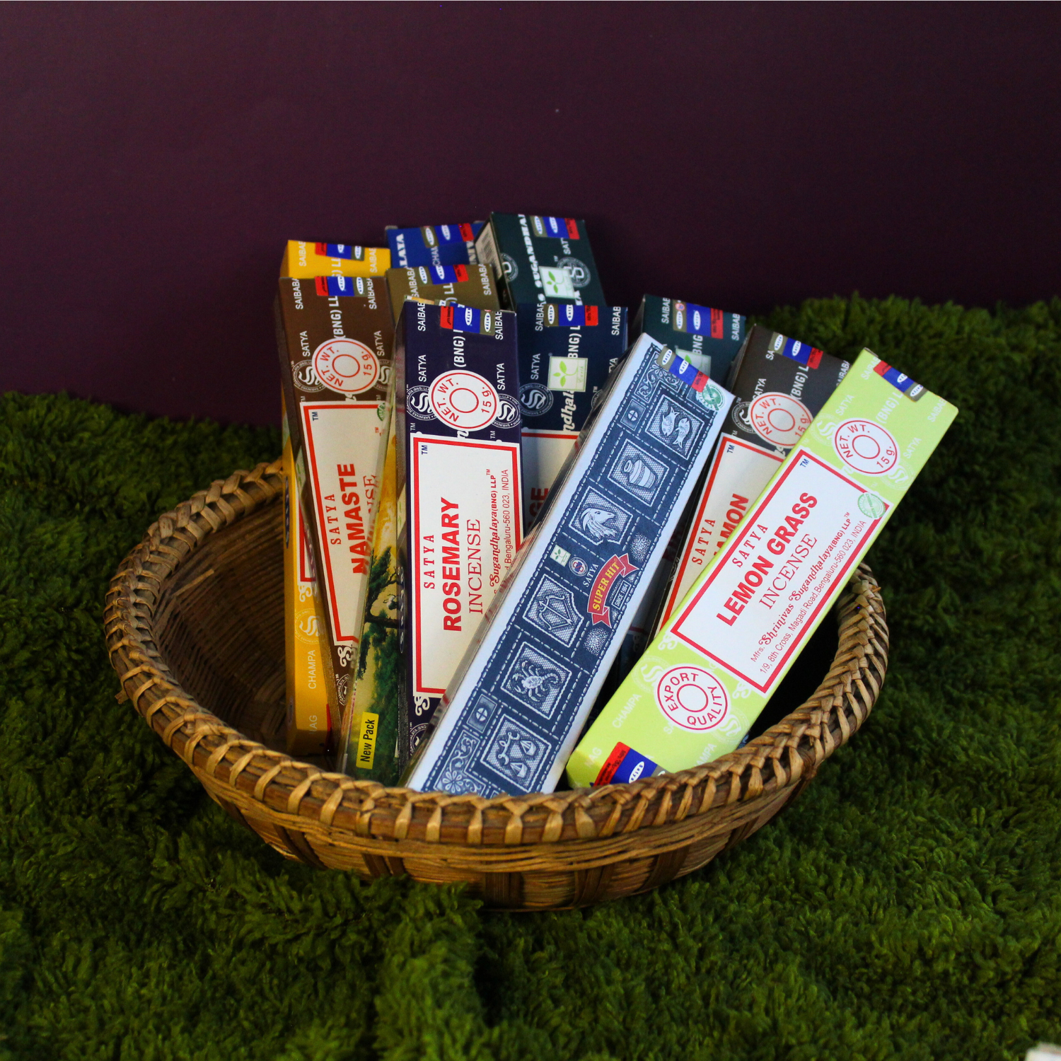 Green Tree – wholesale Incense – Satya Assorted Pack 5 Incense (12 fragrance) Incense Sticks3