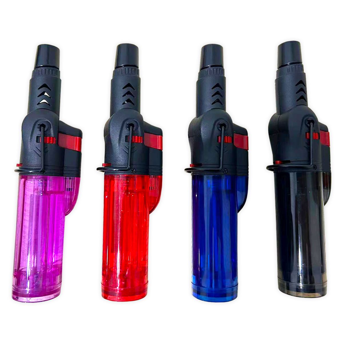 Novelty Brands - Wholesale Lighter - Smokezilla 90º Pivot Torch Assortment - 12/Display4