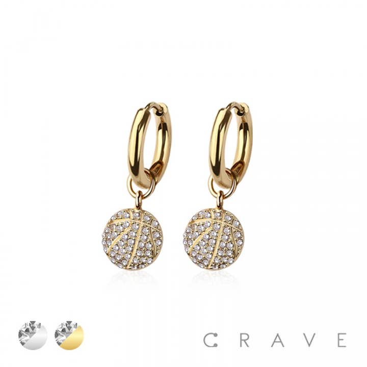 PAR 316L ROSTFRITT STÅL HUGGIE/HOOP BASKETBOLL MULTI CZ för wholesale av CRAVE