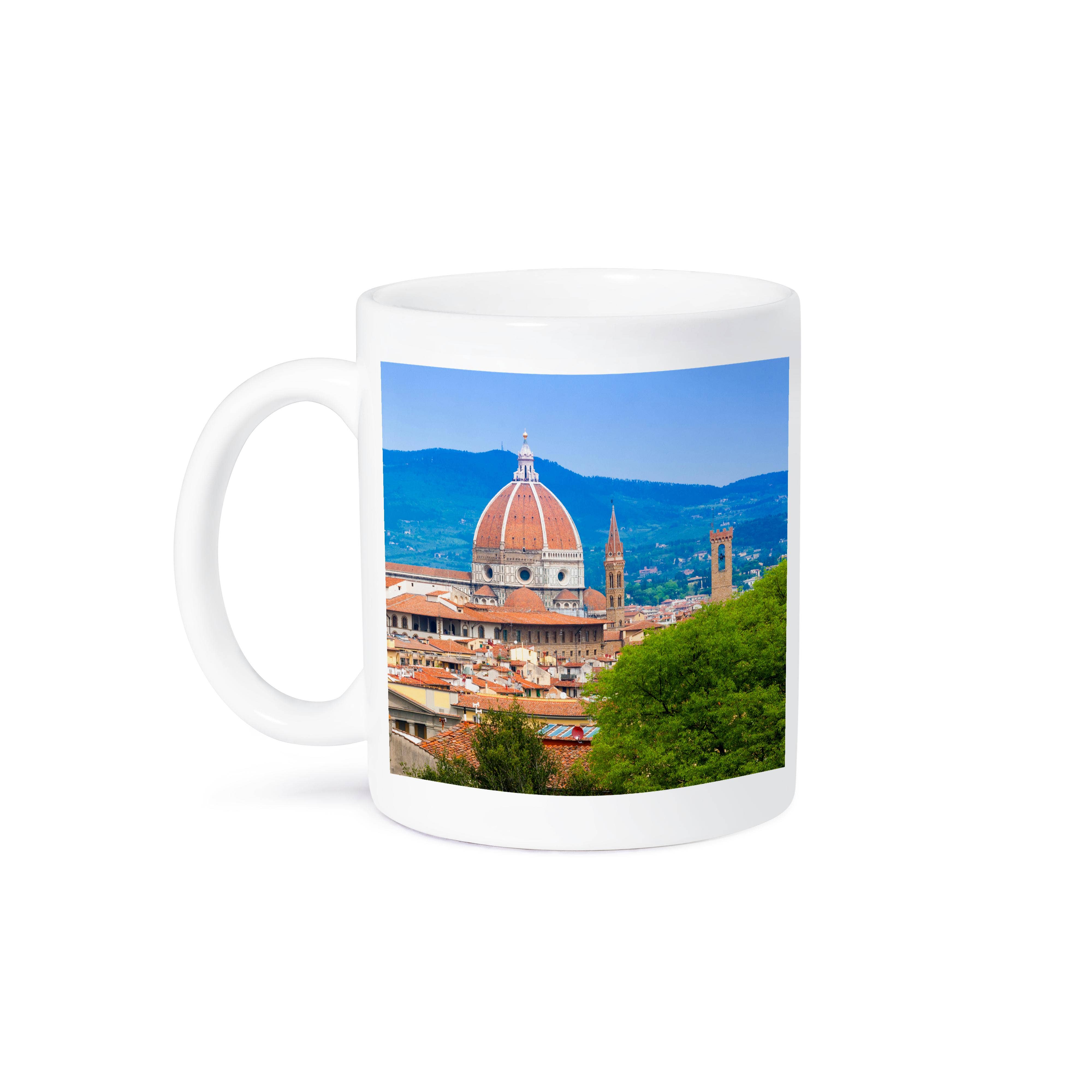 3dRose - Wholesale Coffee Mug - 3dRose, View of city center of Florence, Firenze, UNESCO, Tuscany, Italy, Mug8