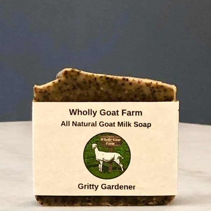 Goats Milk Soap - Gritty Gardener for wholesale by Wholly Goat Farm