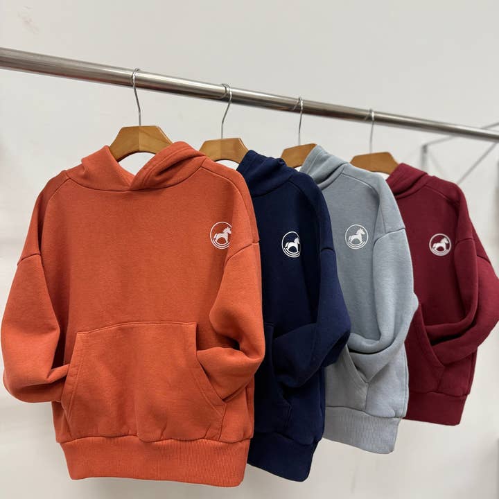 Cotton kids hoodie boys sweatshirt fleece relaxed hoodie for wholesale by Maverick Kids