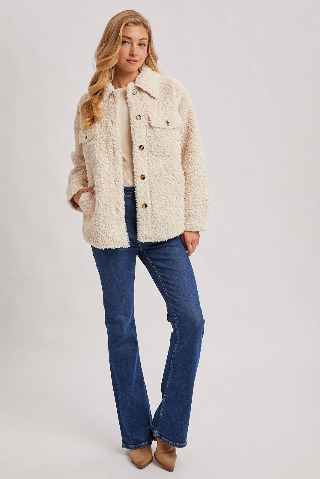 Bluivy - Wholesale Jacket - Women's - BOUCLE WOVEN JACKET21