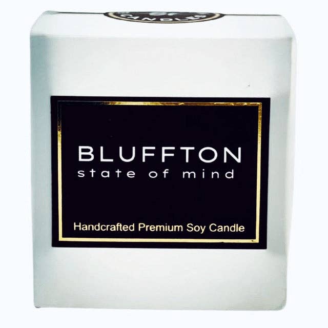 Bluffton Candles - Wholesale Jar/Filled Candle - White Glass | Bluffton State of Mind | 11 oz.3
