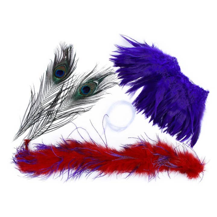 Cat Toy Kit - Red - Regal for wholesale by Zucker Feather Products