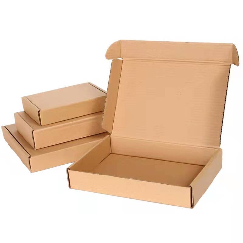ByHome - Wholesale Gift Box - 50pc, 2 size Kraft corrugated cardboard mailing shipping box2