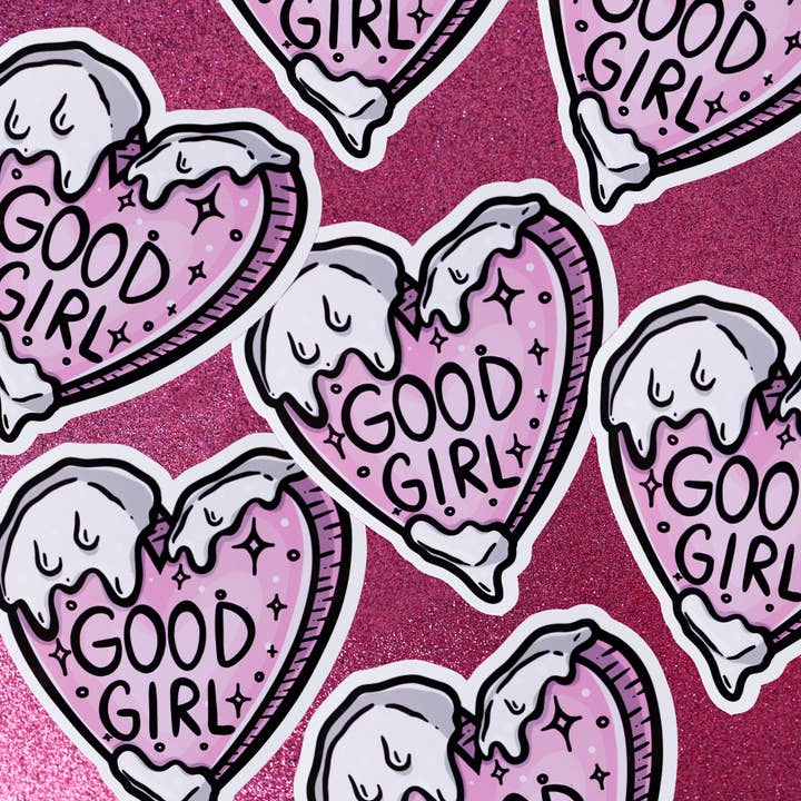 Good Girl Vinyl Sticker for wholesale by Metalbox
