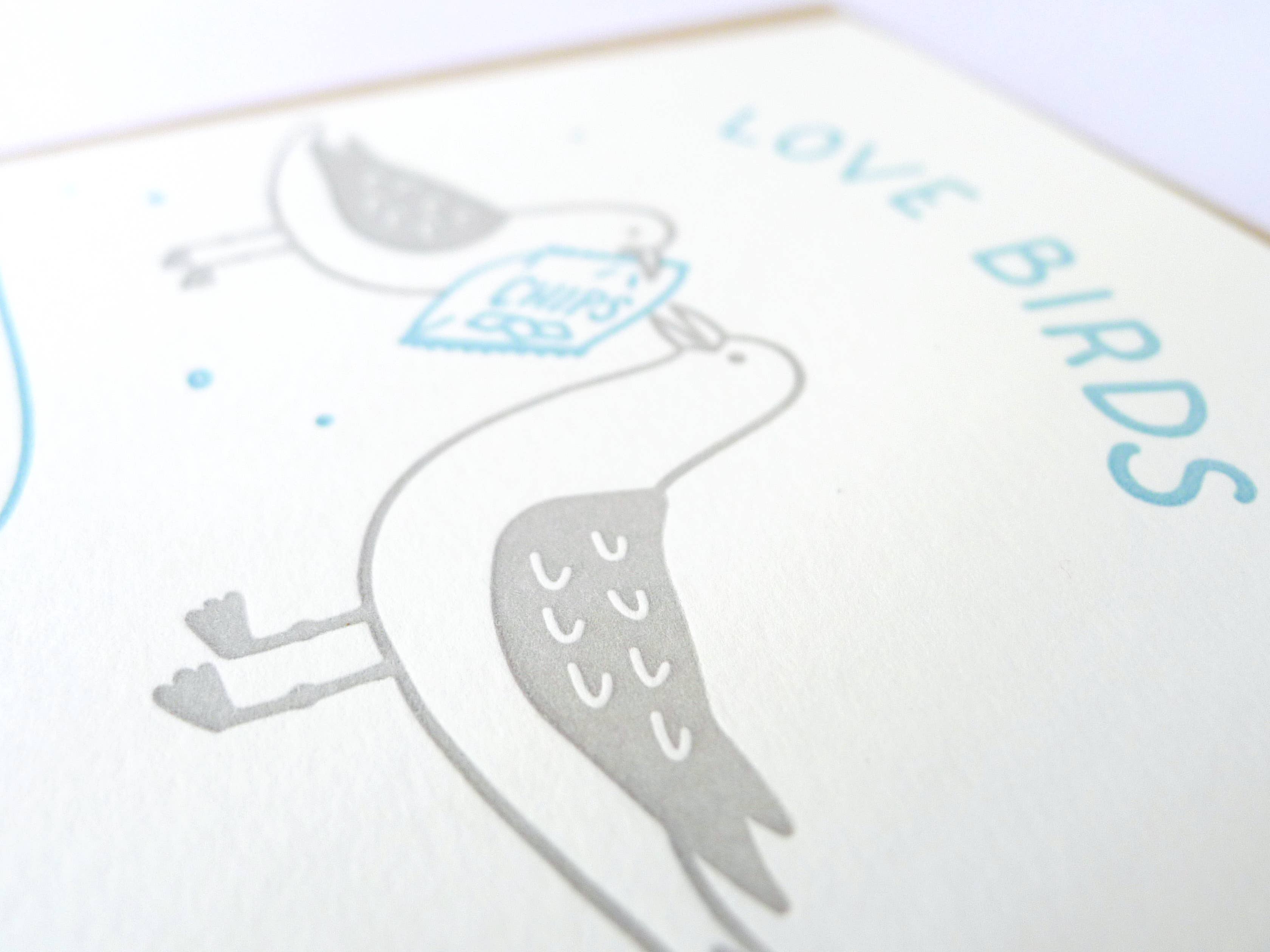 Middle Dune - Wholesale Love Card - Love Birds1