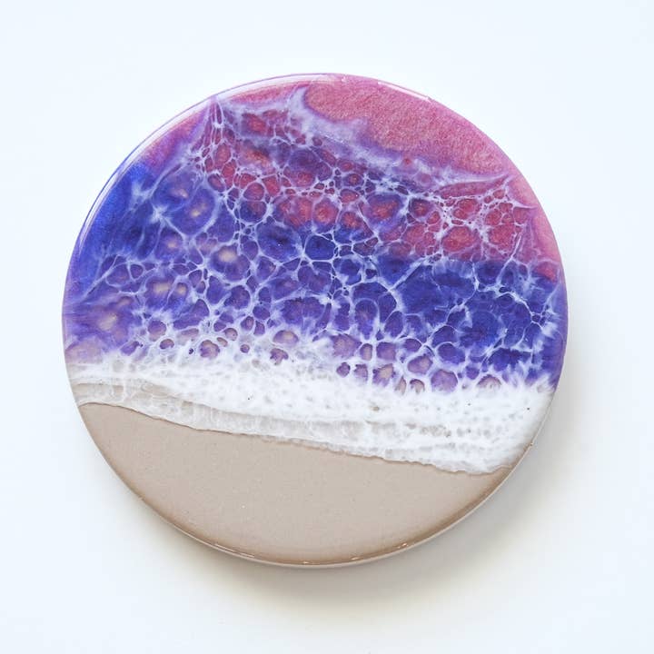 Candyfloss Solopgangs Bordskånere - Sæt med 4 for engroshandel hos Vixen Hollow Arts