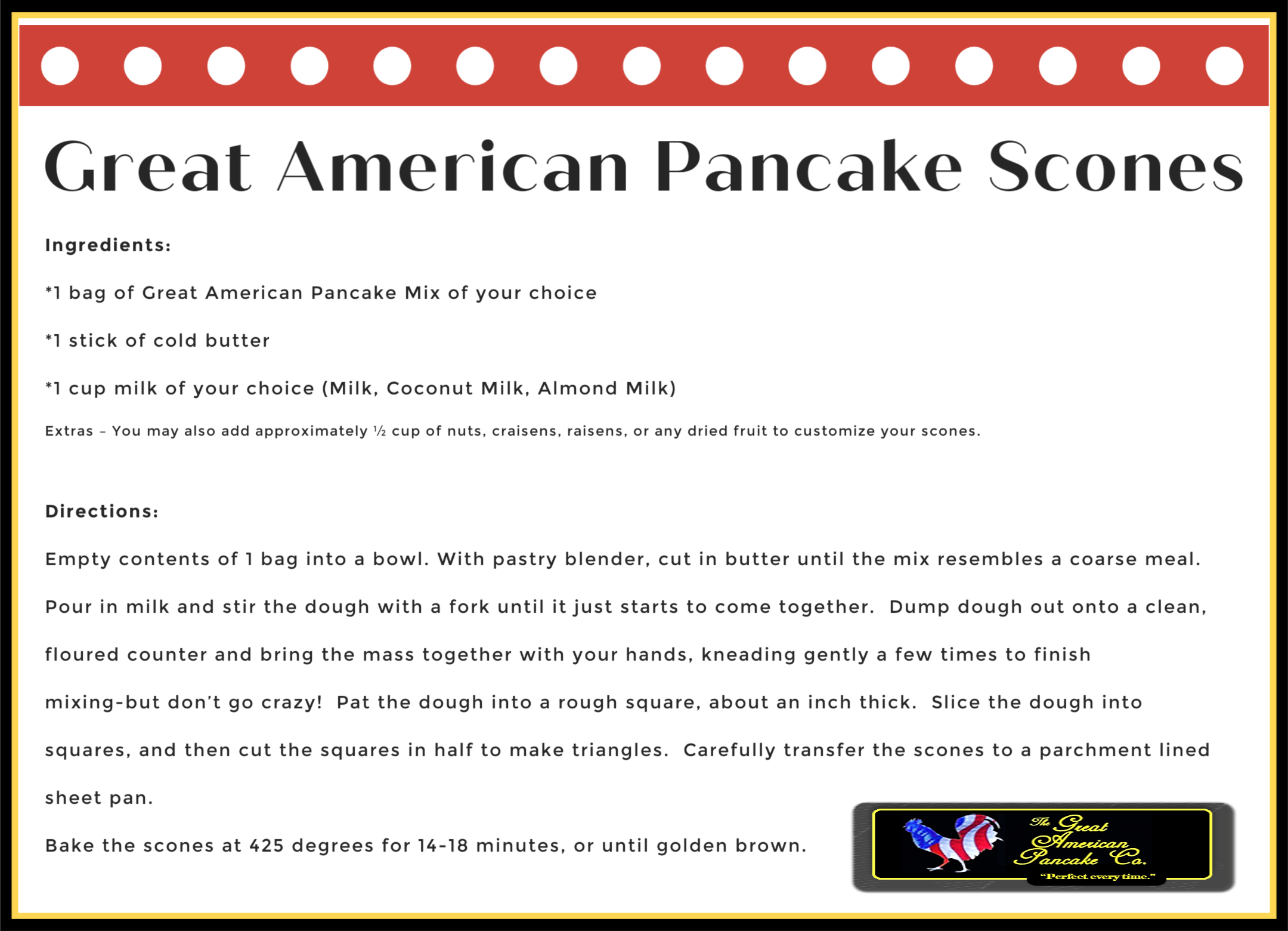 Great American Pancake Company - Vente Préparation pour pancakes - Mélange gourmand pour crêpes et gaufres à la5