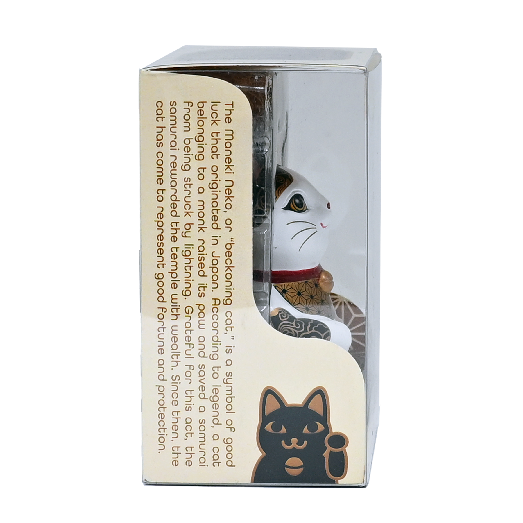 Urban Tokyo – Großhandel Dekofigur – 3,25" H Happineko-Figur Weißer Wohlstand (1/36)3