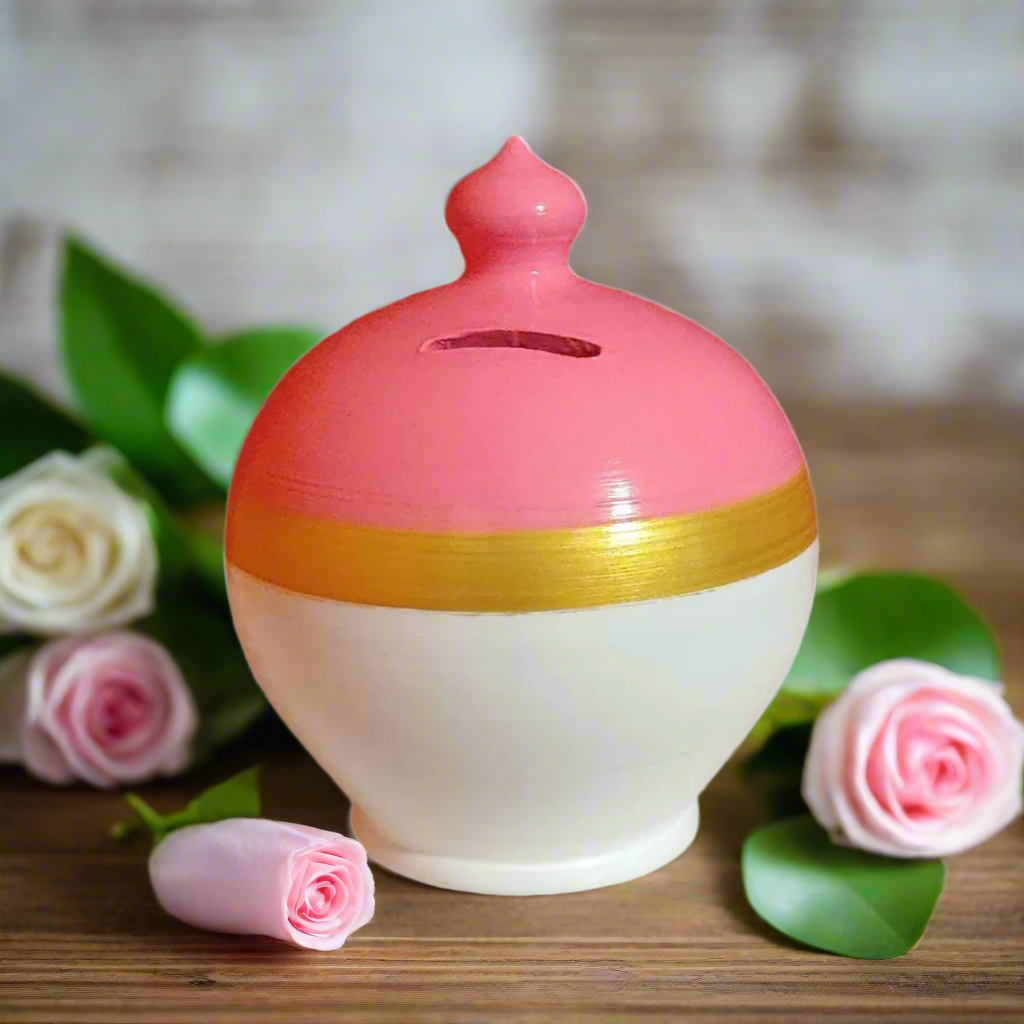 Caterina - Wholesale Money/Piggy Bank - Caterina Money Pot, Pottery Piggy Bank, Coin Bank, Money box9