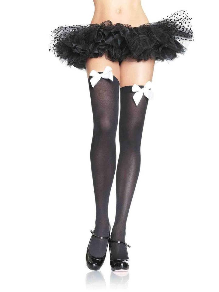 Leg Avenue - Wholesale Stockings - Women's - Kay Opaque Thigh Highs