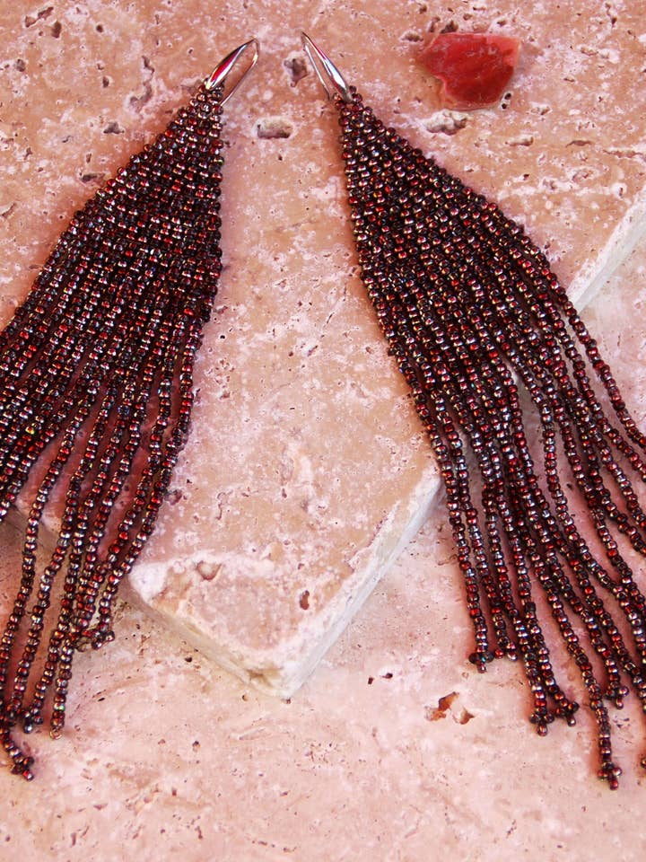 Boucles franjes MARIE GALANTE voor wholesale door La parisienne des îles