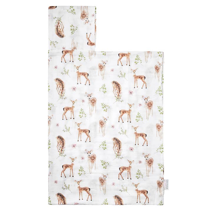 Bamboo muslin towel - Fawns for wholesale by MAYLILY
