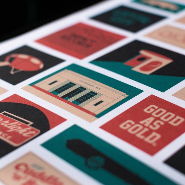 Gold St. Press - Wholesale Art print - Welcome To Canberra Art Print3