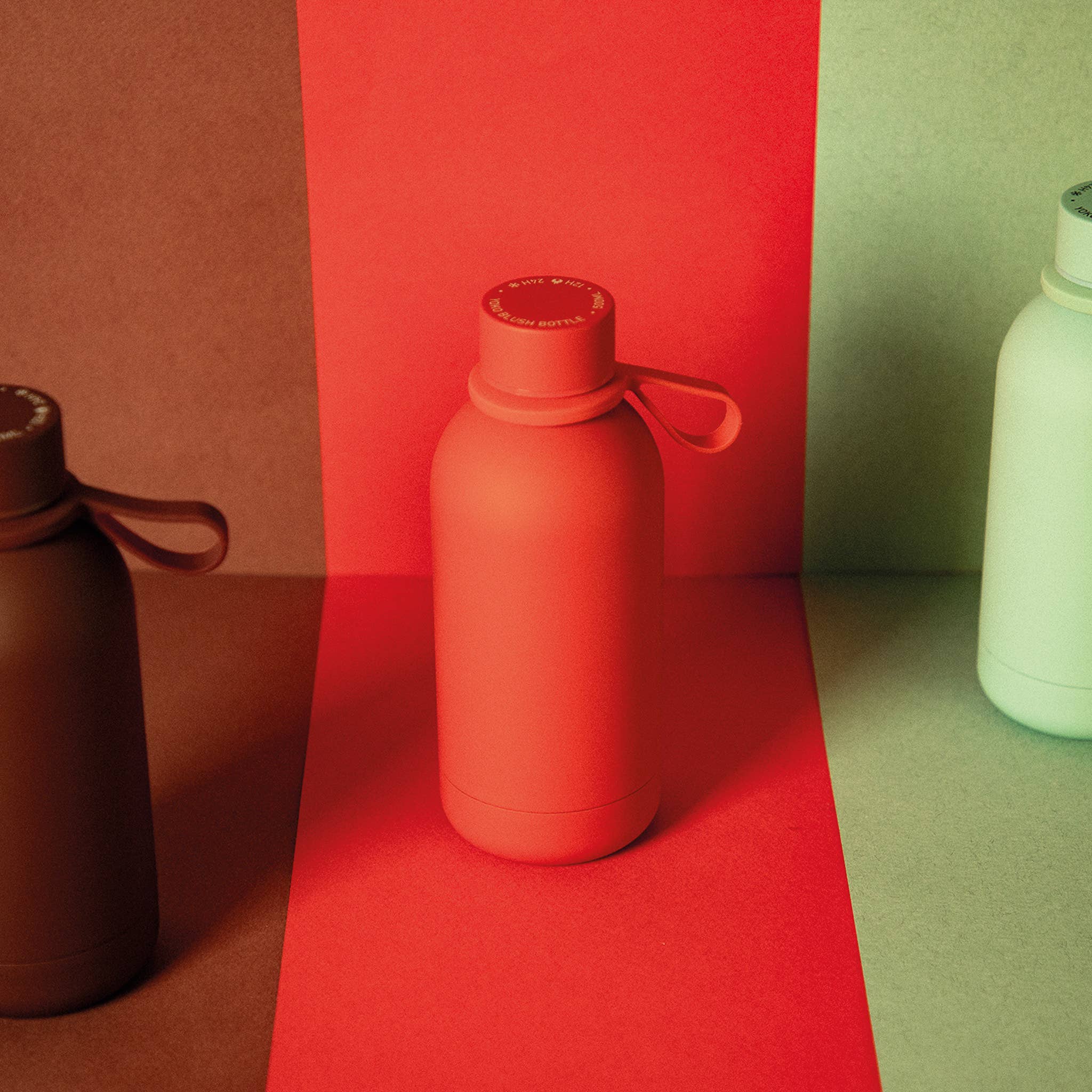 YOKO DESIGN - Vente Bouteilles d'eau - Bouteille isotherme - Céramique rose - Margarita - 500ml2