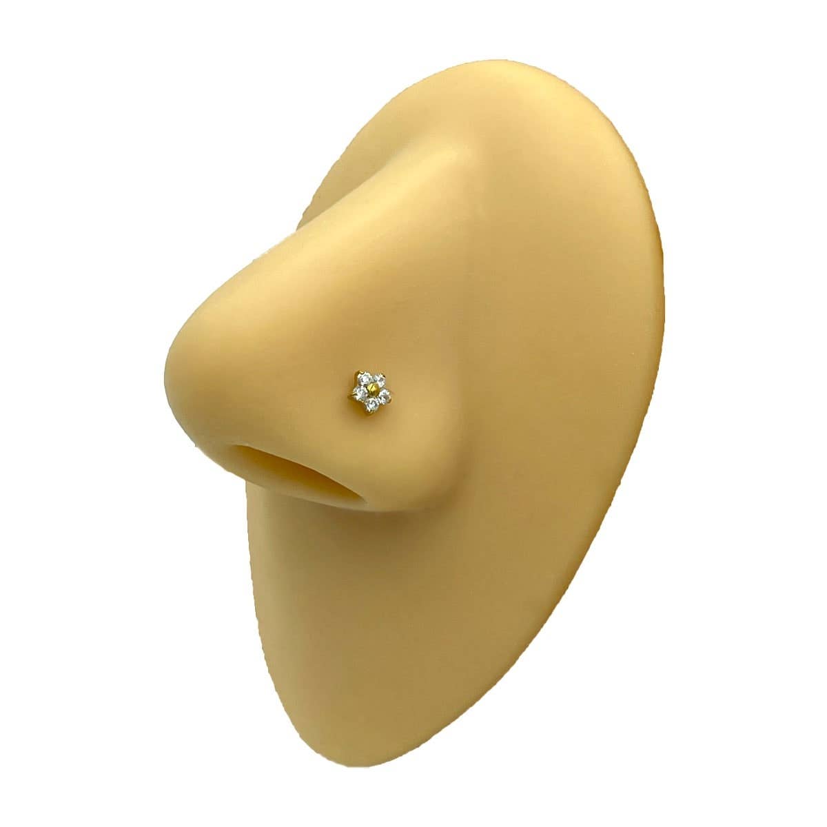 Schmuckgroßhandel - Wholesale Nose Ring - Flower Nose Plug | Titan2