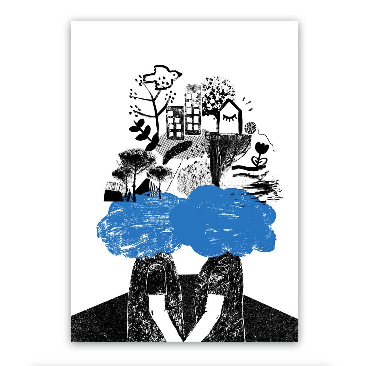 Barbara R. – Impressão artística por atacado – Viver Nas Nuvens | Impressão de Arte Digital A30