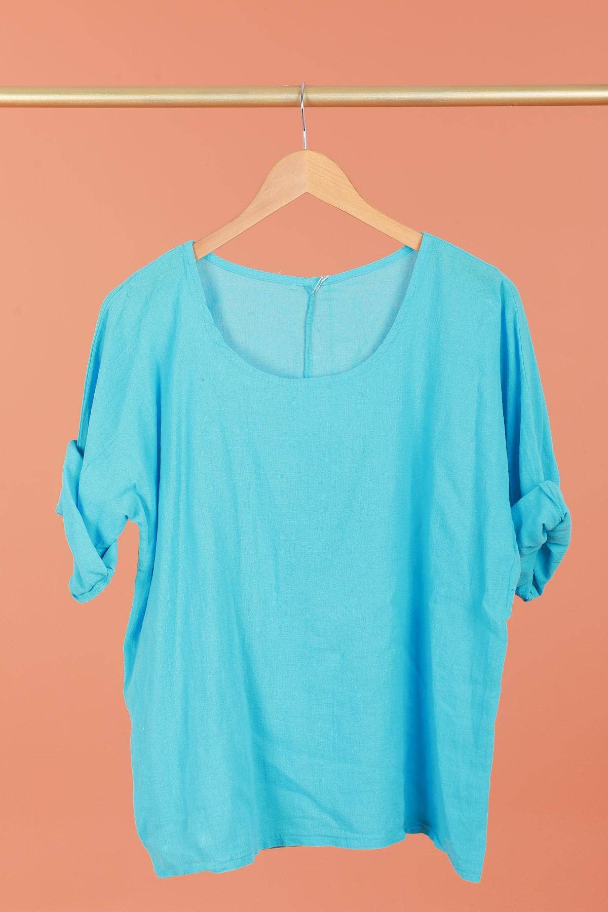 la maison des fibres naturelles – wholesale T-shirt – women's – t-shirts 1101 + SIZE60%cotton 40%linen25