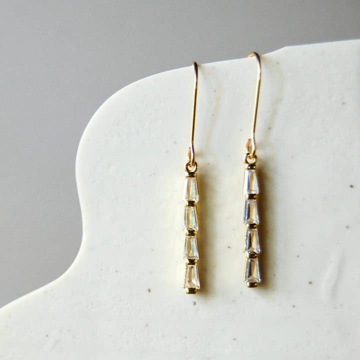Boucles d'oreilles pluie pour la vente par Shape & Color