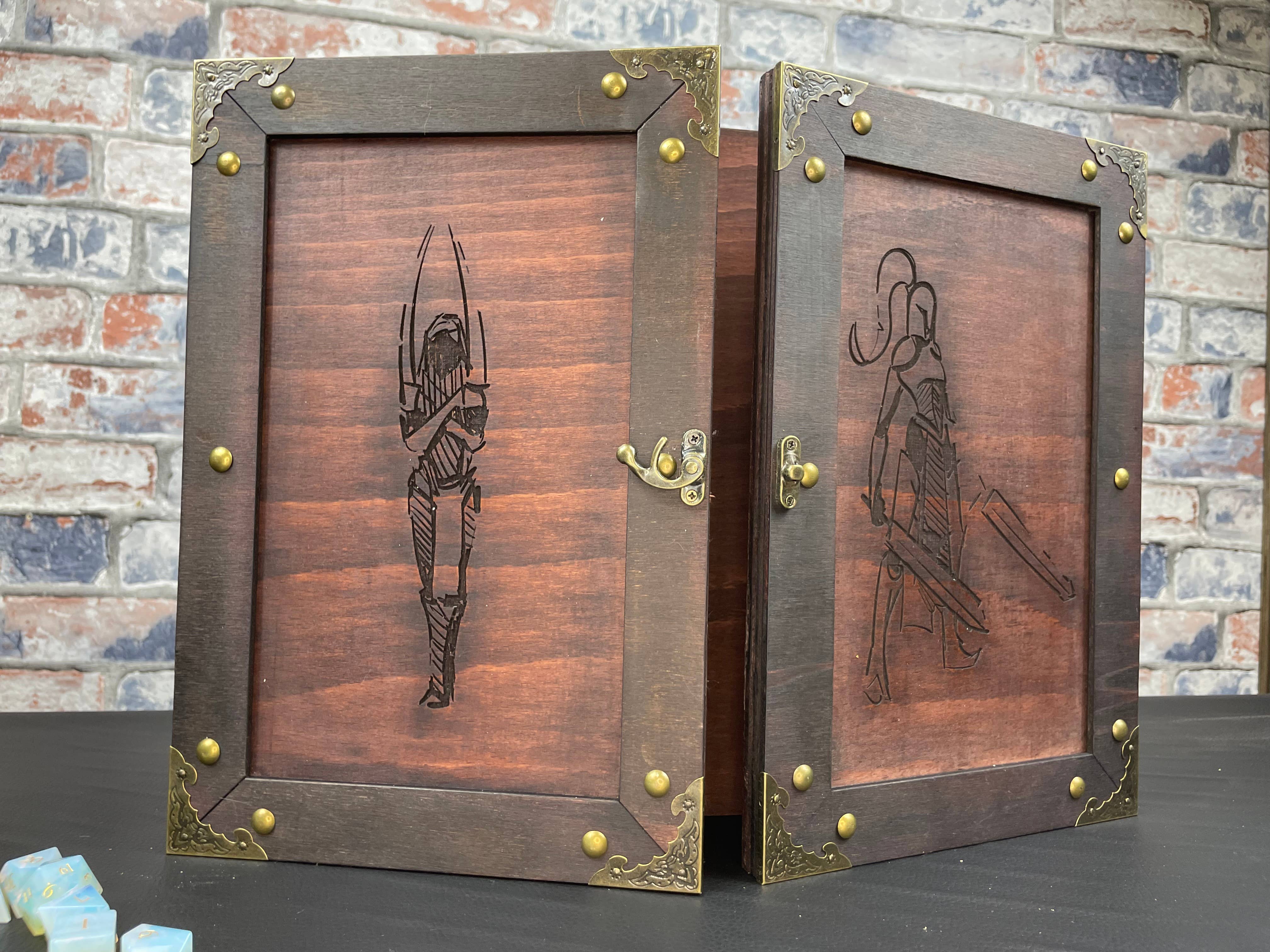 Fandomonium - Wholesale Board Game - "The Party" Dungeons and Dragons Wooden DM Screen (Copy)8