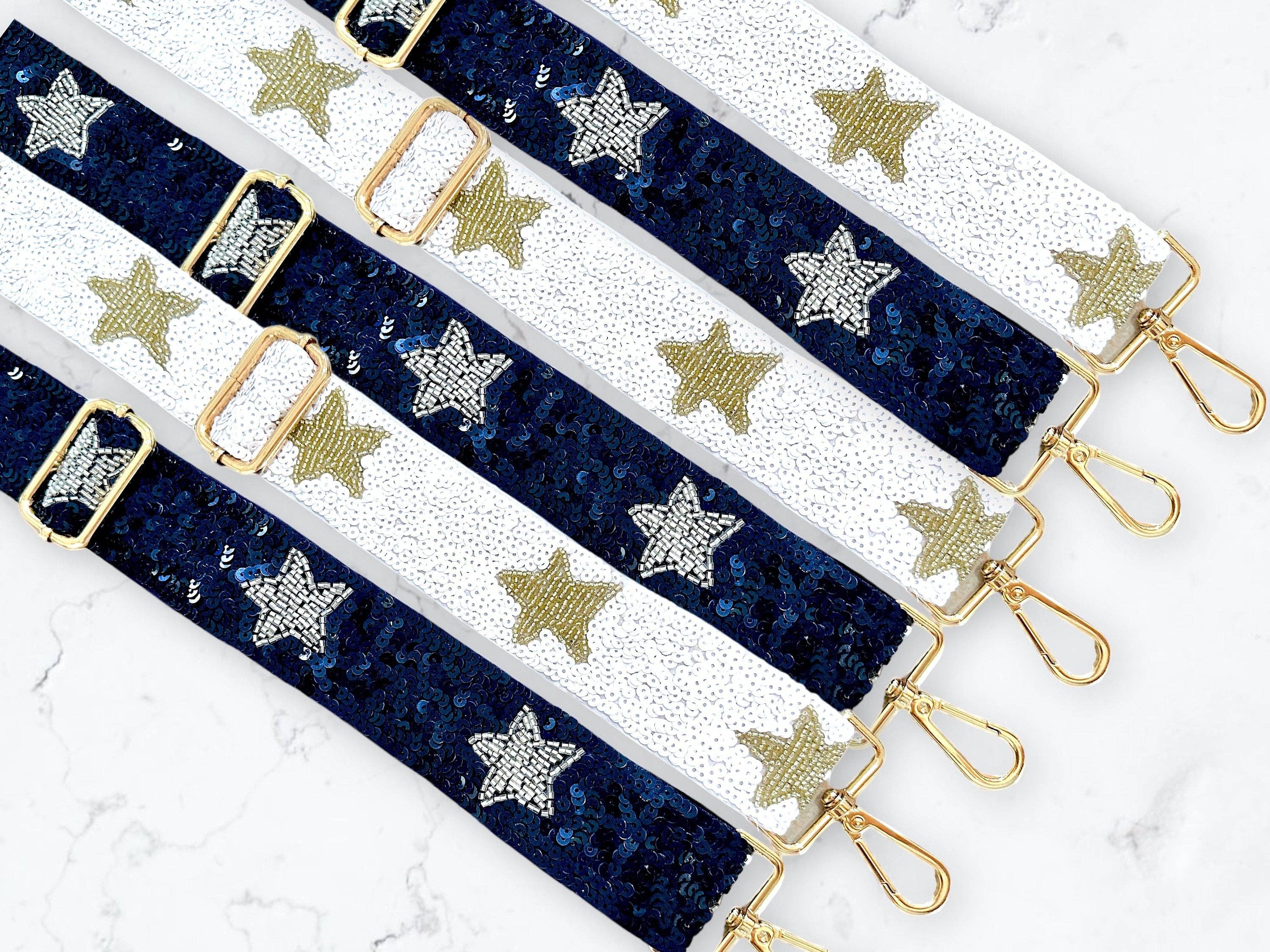 Social Grace & Company – wholesale Bag strap – women's – Green Game Day- Adjustable Beaded Strap |Perfect for Stadium4